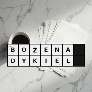 Hasło krzyżówkowe miećka - bożena dykiel – rozwiązanie, synonimy, podpowiedzi i definicje krzyżówkowe